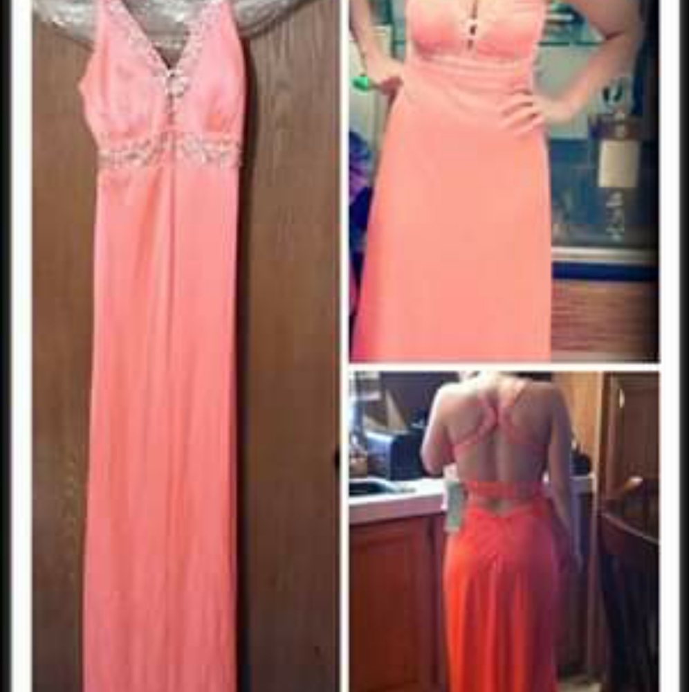 Coral Prom Dress